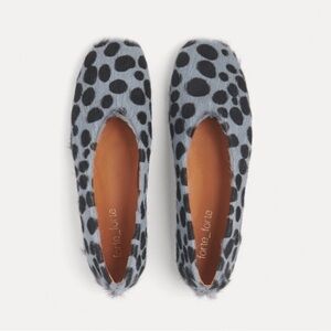 Forte_Forte ballet flat with printed details 36